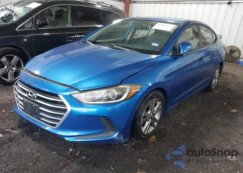 2018 Hyundai Elantra Sel z USA, uszkodzony, nr VIN 5NPD84LF5JH217131